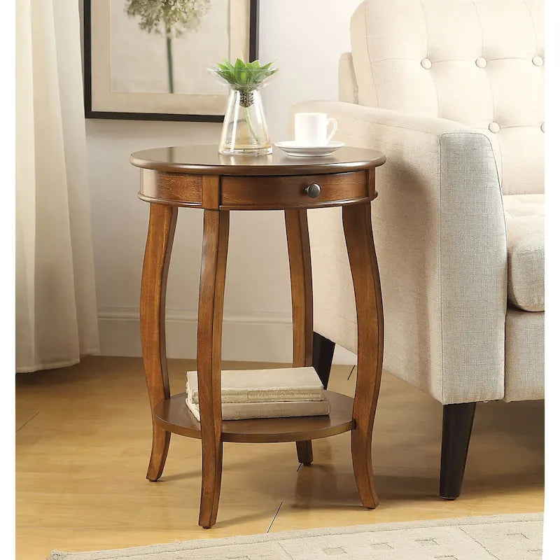 Table d'appoint de style traditionnel