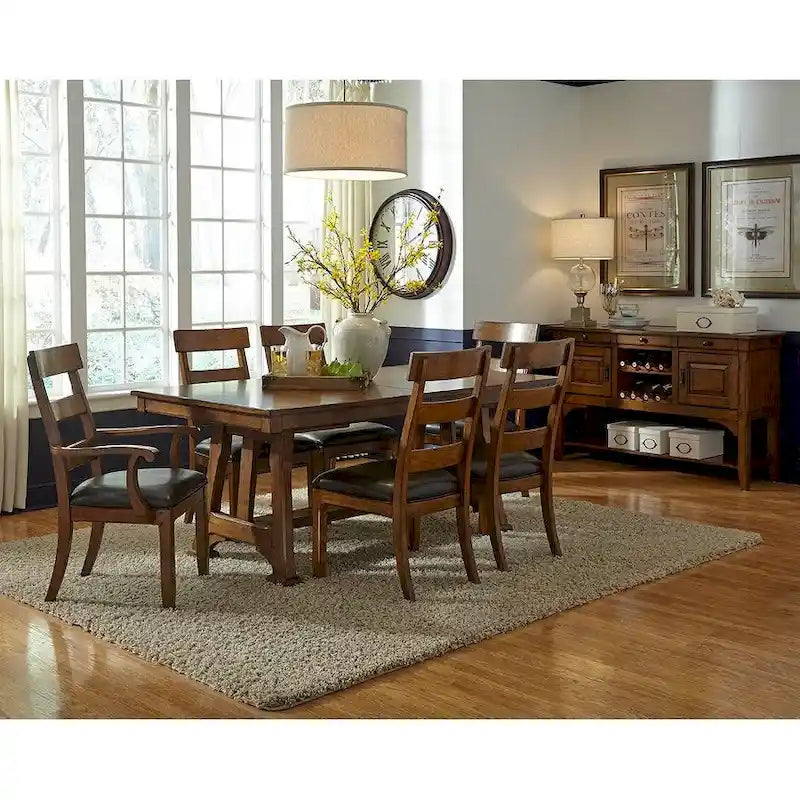 Chaises avec accoudoirs Simply Solid Kern en bois massif (Lot de 2)