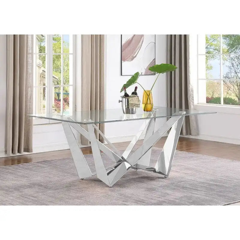  Glass Dining Table