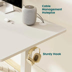 Bureau d'ordinateur ergonomique réglable en hauteur électriquement