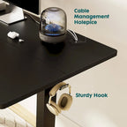 Bureau d'ordinateur ergonomique réglable en hauteur électriquement