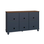 Buffet bahut de cuisine de style vintage de 55 po avec tiroirs - 55 po de largeur