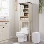 Farmhouse Over The Toilet Storage Cabinet, Cabinet Over Toilet