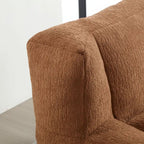 Fauteuil poire Oaks Aura moelleux, canapé paresseux super doux avec mousse à mémoire de forme et ottoman, fauteuil poire d'intérieur moderne