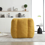 Fauteuil poire Oaks Aura moelleux, canapé paresseux super doux avec mousse à mémoire de forme et ottoman, fauteuil poire d'intérieur moderne
