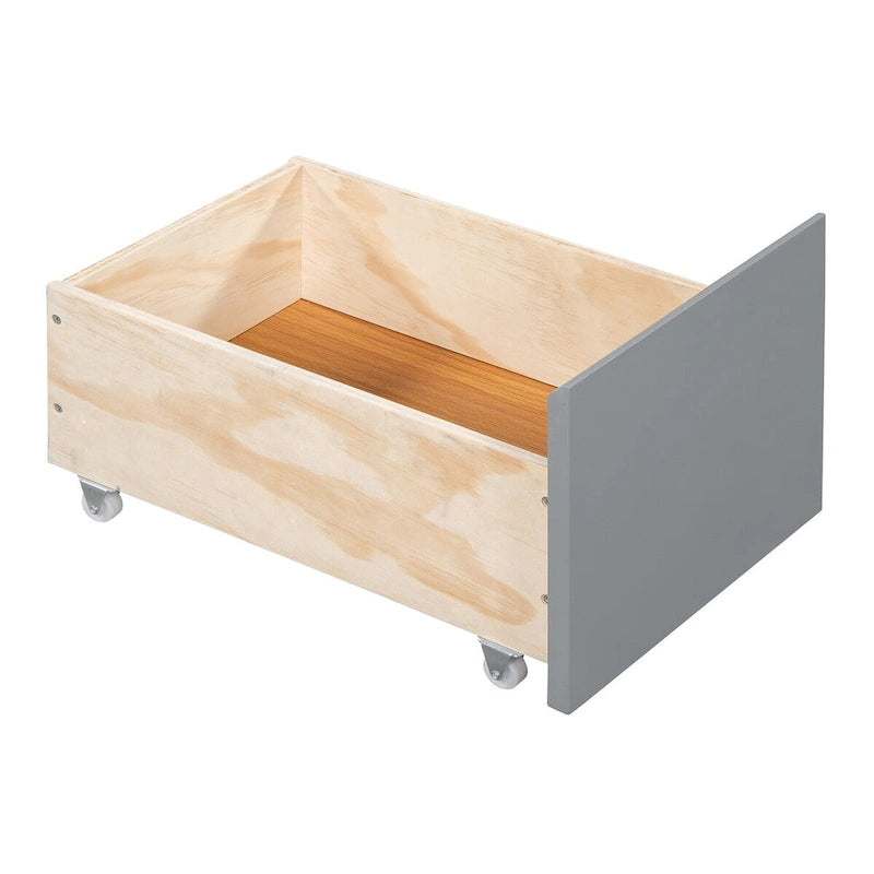 Lit escamotable grand format avec tiroirs