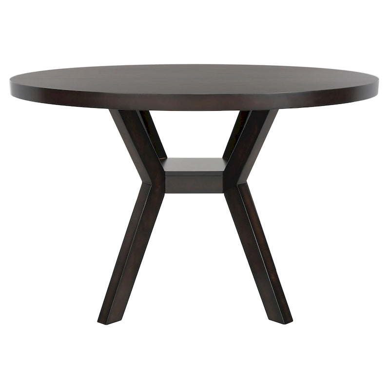 Table à manger ronde en bois Orestilla SAFAVIEH Couture - 48Wx48Dx30H