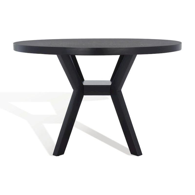 Table à manger ronde en bois Orestilla SAFAVIEH Couture - 48Wx48Dx30H