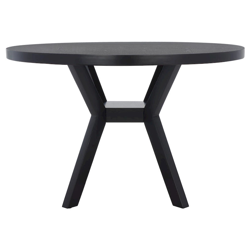 Table à manger ronde en bois Orestilla SAFAVIEH Couture - 48Wx48Dx30H