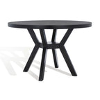 Table à manger ronde en bois Orestilla SAFAVIEH Couture - 48Wx48Dx30H