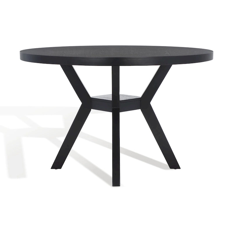 Table à manger ronde en bois Orestilla SAFAVIEH Couture - 48Wx48Dx30H