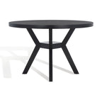 Table à manger ronde en bois Orestilla SAFAVIEH Couture - 48Wx48Dx30H