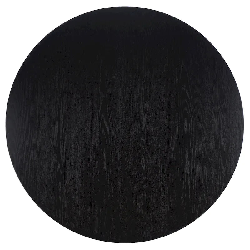 Table à manger ronde en bois Orestilla SAFAVIEH Couture - 48Wx48Dx30H