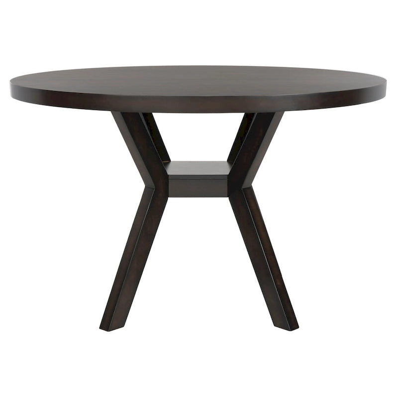 Table à manger ronde en bois Orestilla SAFAVIEH Couture - 48Wx48Dx30H