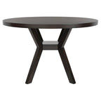 Table à manger ronde en bois Orestilla SAFAVIEH Couture - 48Wx48Dx30H