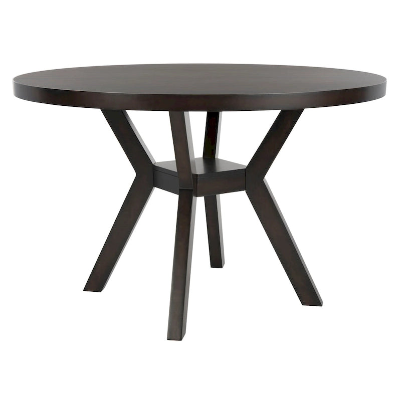 Table à manger ronde en bois Orestilla SAFAVIEH Couture - 48Wx48Dx30H