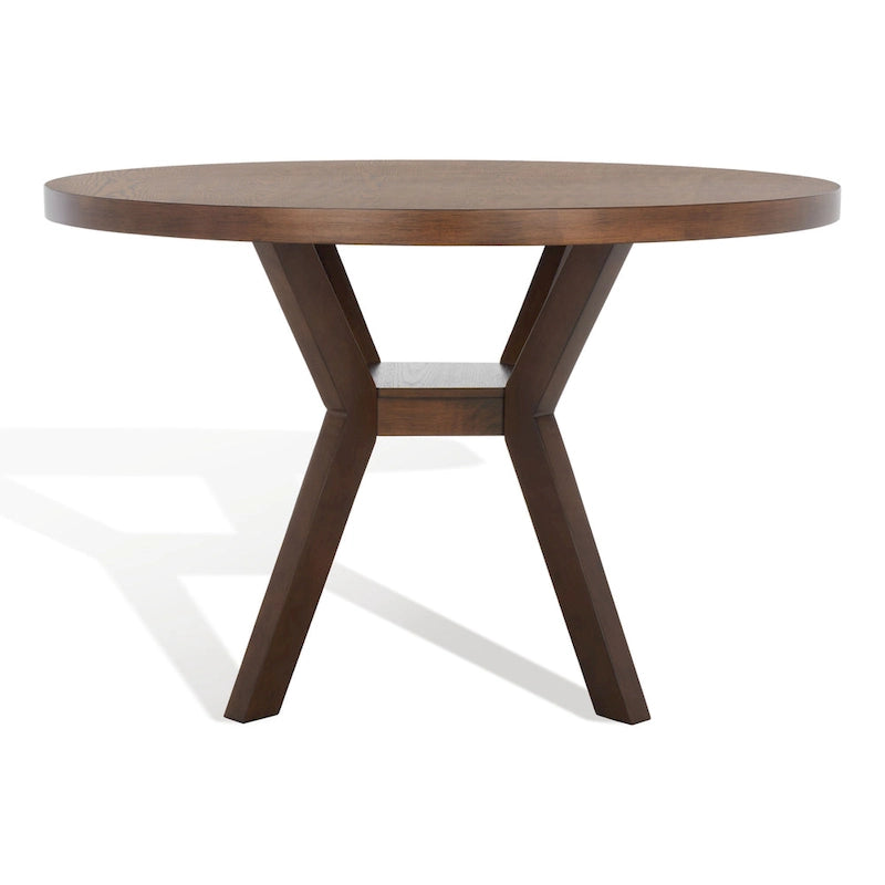 Table à manger ronde en bois Orestilla SAFAVIEH Couture - 48Wx48Dx30H