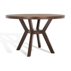 Table à manger ronde en bois Orestilla SAFAVIEH Couture - 48Wx48Dx30H