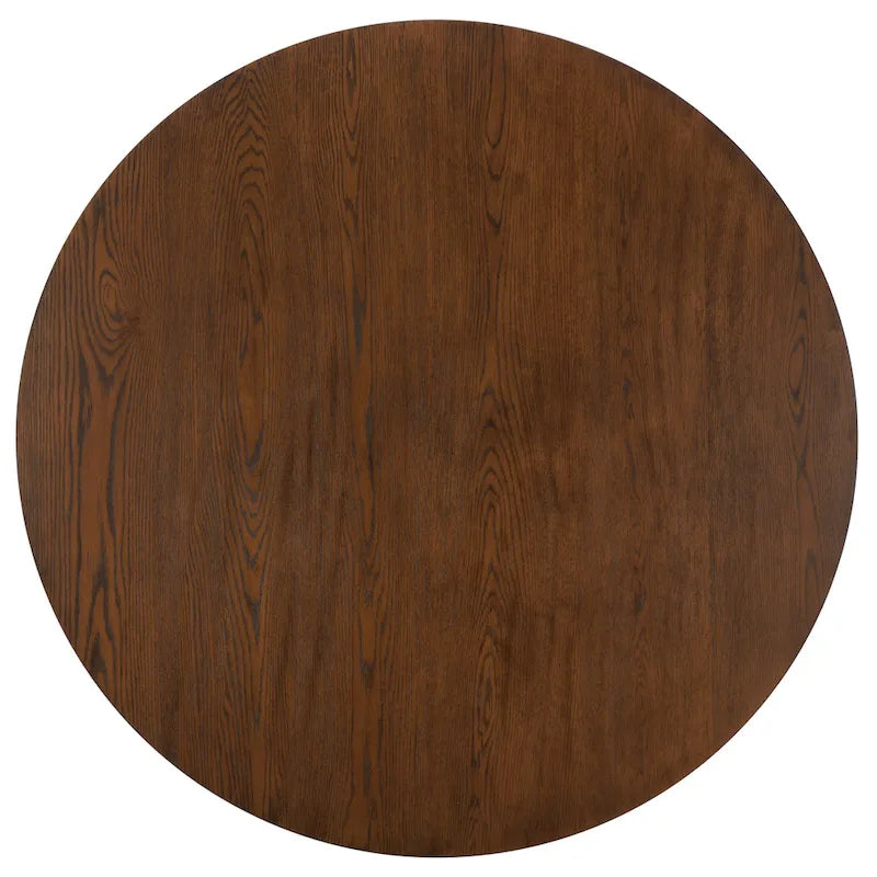Table à manger ronde en bois Orestilla SAFAVIEH Couture - 48Wx48Dx30H