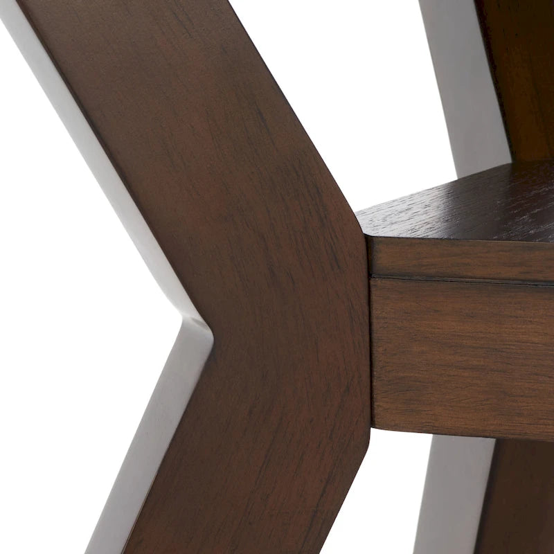 Table à manger ronde en bois Orestilla SAFAVIEH Couture - 48Wx48Dx30H