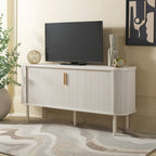 Buffet/Meuble TV Tealla 2 portes tambour SAFAVIEH Home. - 63Lx18Px32H