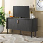 Buffet/Meuble TV Tealla 2 portes tambour SAFAVIEH Home. - 63Lx18Px32H