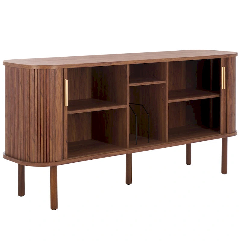 Buffet/Meuble TV Tealla 2 portes tambour SAFAVIEH Home. - 63Lx18Px32H
