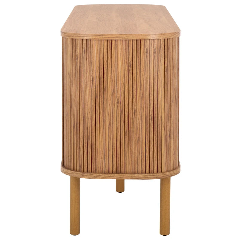 Buffet/Meuble TV Tealla 2 portes tambour SAFAVIEH Home. - 63Lx18Px32H