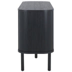 Buffet/Meuble TV Tealla 2 portes tambour SAFAVIEH Home. - 63Lx18Px32H