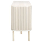 Buffet/Meuble TV Tealla 2 portes tambour SAFAVIEH Home. - 63Lx18Px32H