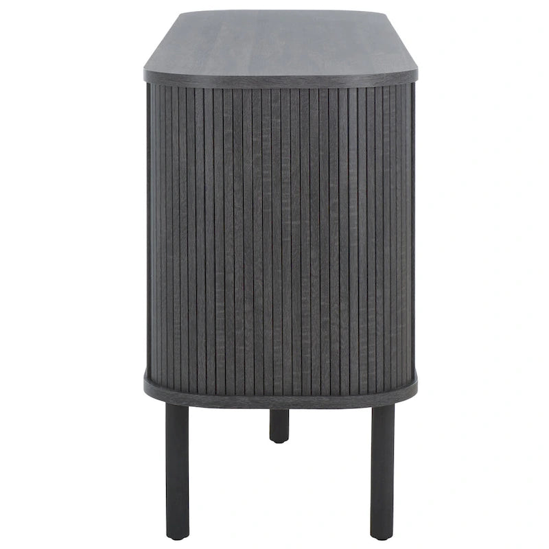Buffet/Meuble TV Tealla 2 portes tambour SAFAVIEH Home. - 63Lx18Px32H
