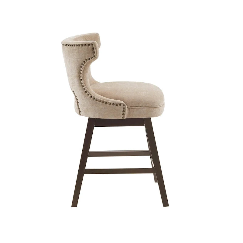Tabouret de comptoir pivotant à 360 degrés Madison Park Janet