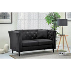 Causeuse en velours Gracewood Hollow Sukikim