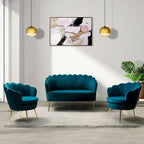 Ensemble de salon 3 pièces Xabier 132 cm par HULALA HOME