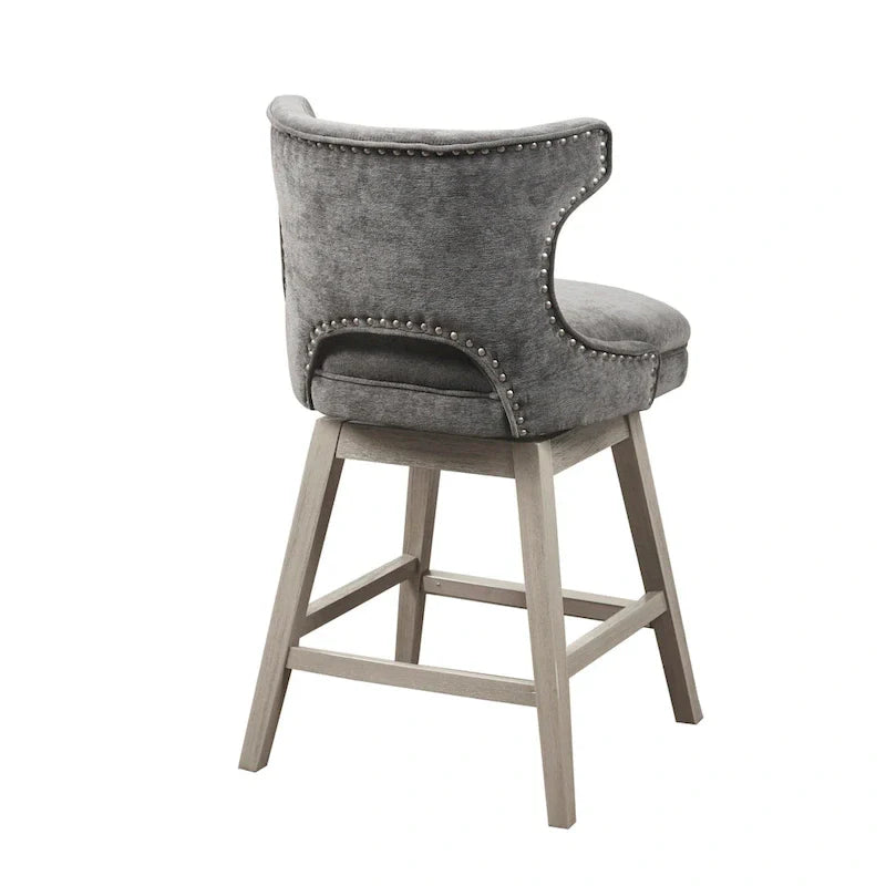 Tabouret de comptoir pivotant à 360 degrés Madison Park Janet