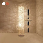 Lampadaire tressé LED à brancher pour salon