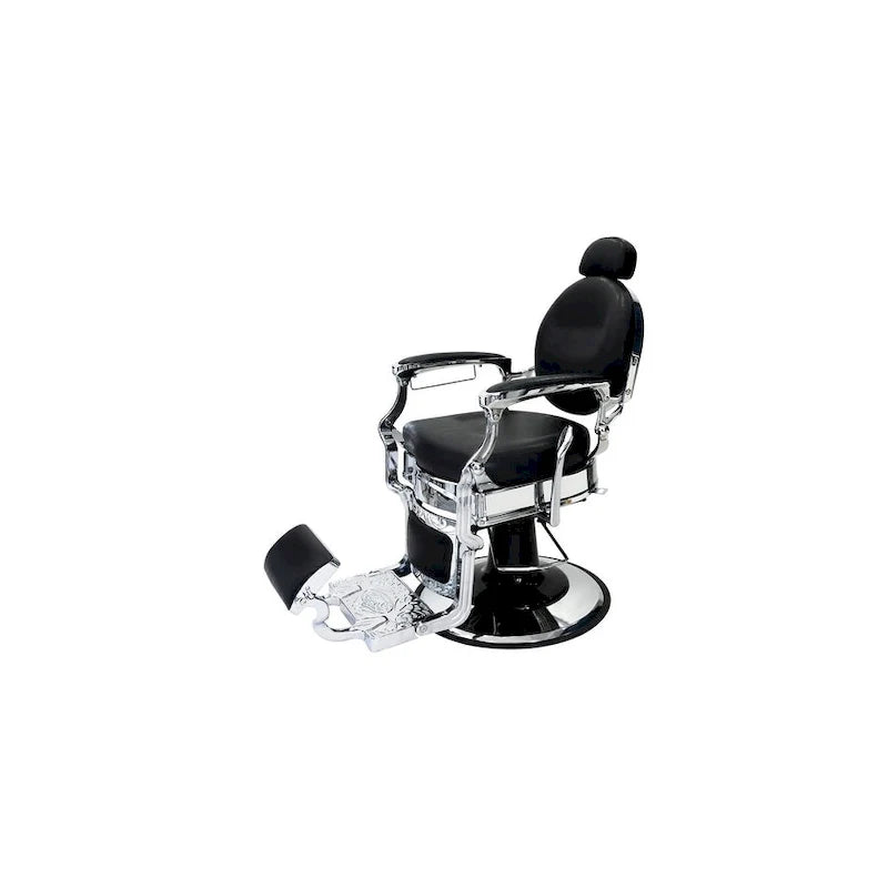 Fauteuil de barbier robuste, fauteuil de salon vintage pour barbier, équipement de salon de coiffure, de beauté et de tatouage - N/A
