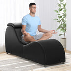 Chaise de yoga d'intérieur Mixoy, chaise longue de yoga incurvée pour adultes, pour étirements, exercices et relaxation