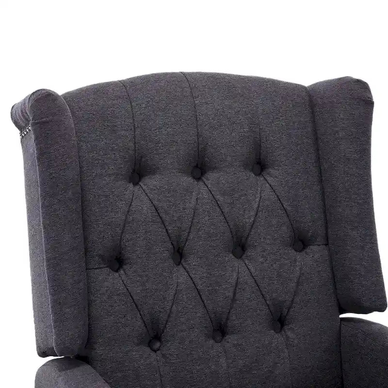 Fauteuil de relaxation multi-vitesses, rotatif à 360 degrés, avec fonction de bascule