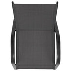 Lot de 4 tabourets de bar d'extérieur en matériau Flex Comfort – Tabouret de terrasse