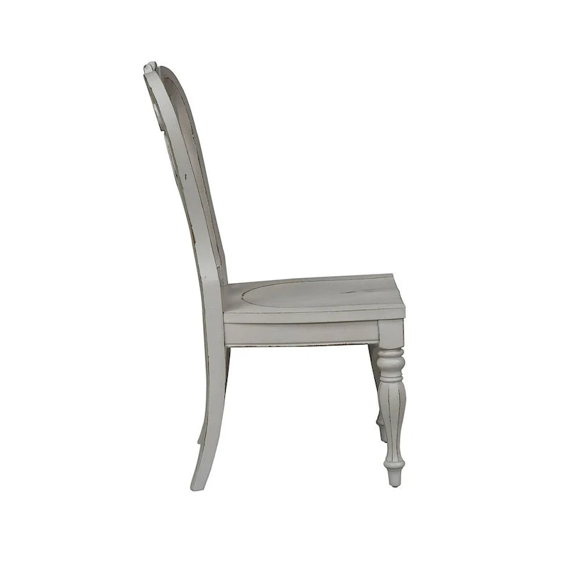 Chaise de salle à manger Magnolia Manor à dossier ajouré (lot de 2)