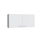 TUHOME Napoles Meuble Haut Mural Double Porte - N/A