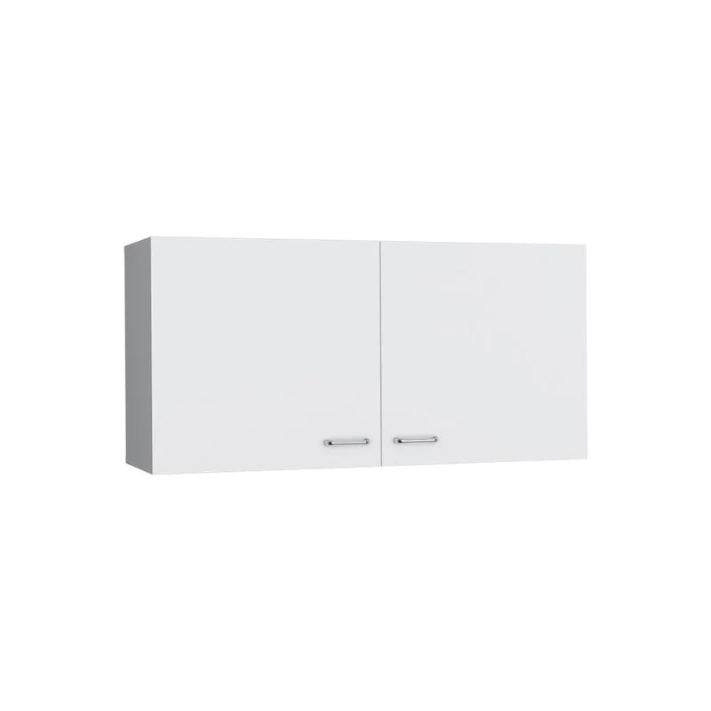 TUHOME Napoles Meuble Haut Mural Double Porte - N/A