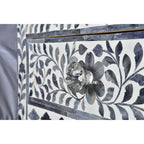 Meuble d'appoint Steve Silver Firoz avec incrustations en os