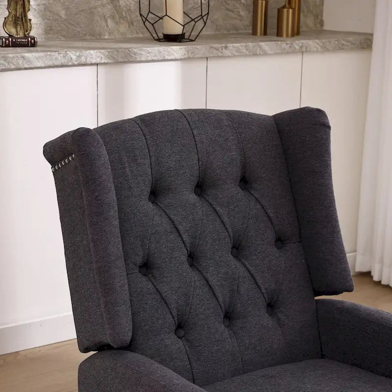 Fauteuil de relaxation multi-vitesses, rotatif à 360 degrés, avec fonction de bascule
