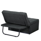 Canapé Convertible Lit Canapé Fauteuil Ottoman Pliant Fauteuils Inclinables pour Salon
