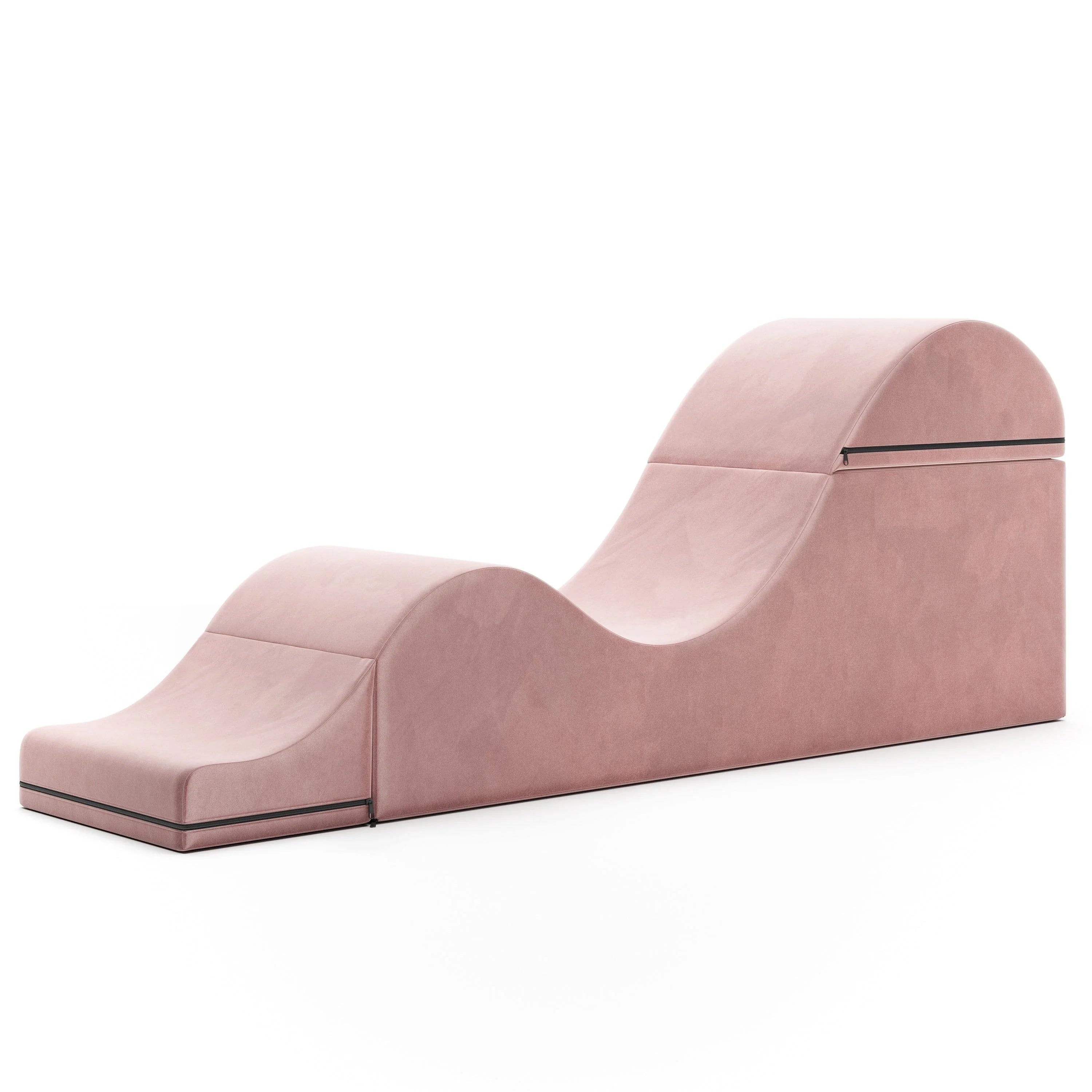 Avana Kami Chaise convertible / Yoga & Massage - Pouf 2 en 1 avec chaise longue de yoga pliable dissimulée, microvelours - N/A
