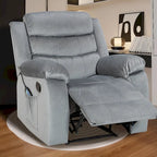 Fauteuil inclinable moelleux avec fonction massage et chauffage