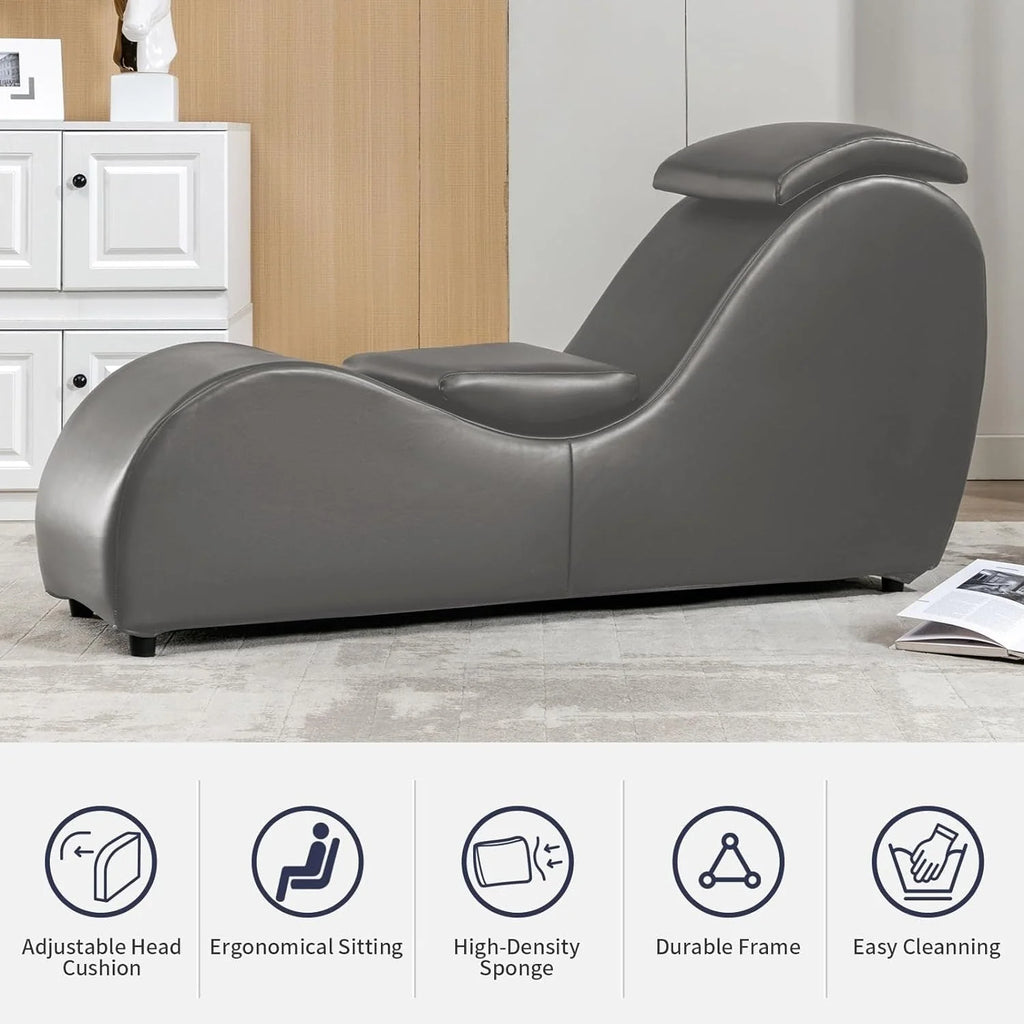 Chaise de yoga d'intérieur Mixoy, chaise longue de yoga incurvée pour adultes, pour étirements, exercices et relaxation