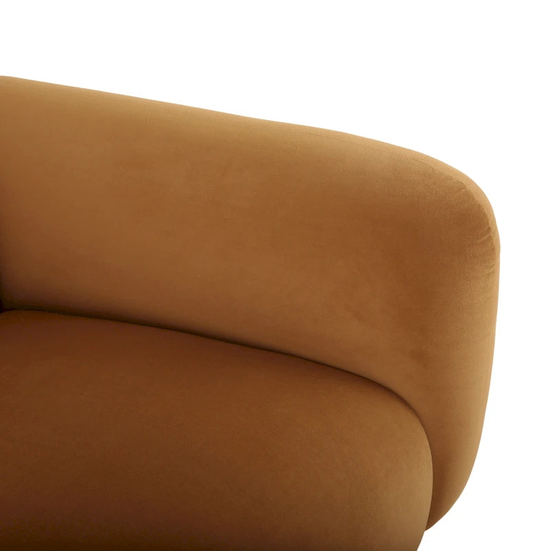 Causeuse capitonnée Chaparral par Christopher Knight Home